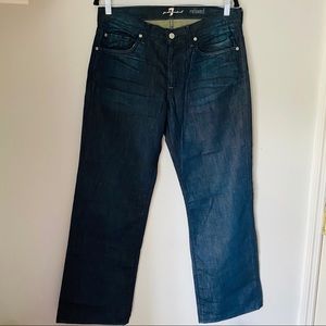 7 For All Mankind Relaxed Fit Button Fly Jeans 32